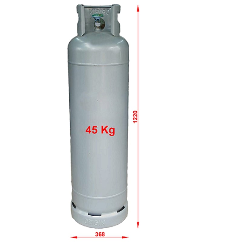 kích thước bình gas 12kg